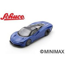 Schuco 1/43 McLaren Speedtail 2020 Blue Diecast Model 450928800