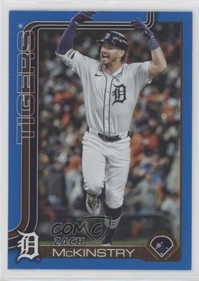 2025 Topps Series 2 Blue Rainbow Foilboard 78/150 Zach McKinstry #560 16wc