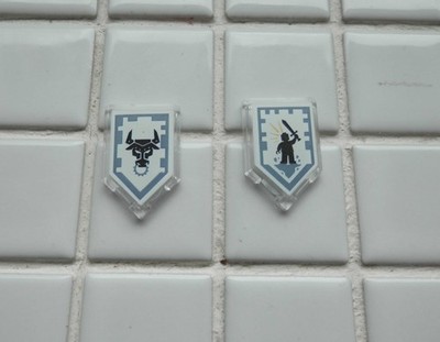 *** LEGO NEXO Knights Power Shield 22385 trans clear transparent 2x3