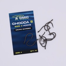 Atomic Tackle Chodda S Micro Barbed Hooks