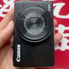 Canon PowerShot S120 Digital Camera 12.1MP 5x Optical Zoom with Accessories z9