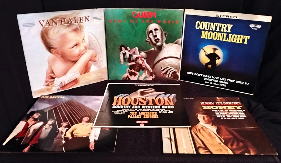 🧧U-PICK🧧PREMIUM VINTAGE VINYL ALBUM "COVERS  ONLY" LOT (R&B-JAZZ-ROCK-COUNTRY) - Image 4 of 4