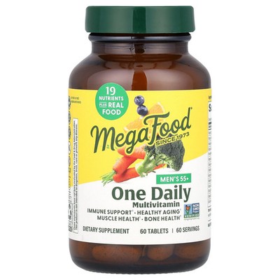 Men's 55+, One Daily Multivitamin, 60 Tablets