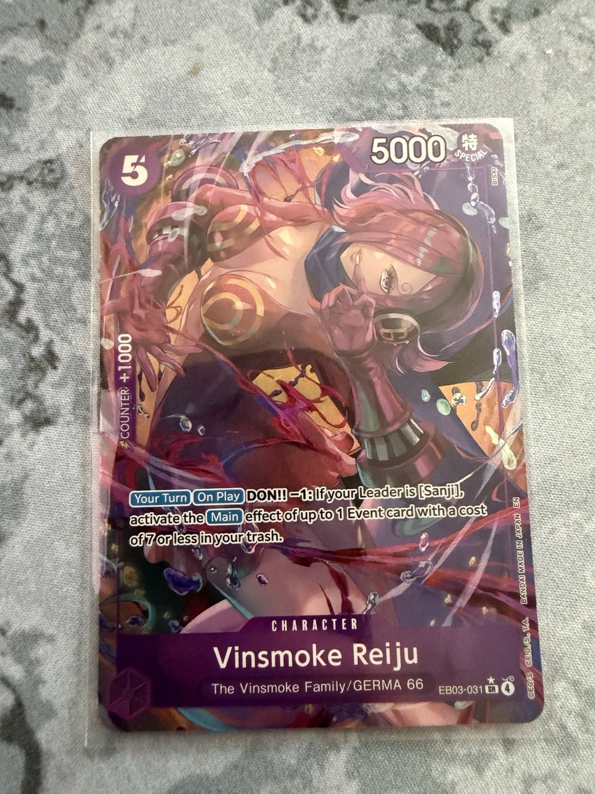 Vinsmoke Reiju Alt Art EB03-031 One Piece Heroines Edition NM OPTCG AA