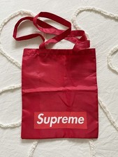 RARE Supreme Red Promo Nylon Tote Bag New Condition Collectible Free Shipping
