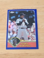2003 Topps Chrome Refractor #283 Pedro Martinez /699 Red Sox HOF $$$