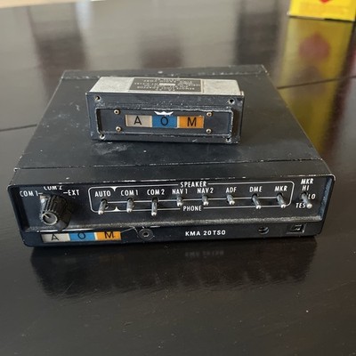 King KMA-20 TSO Marker Beacon Receiver  P/N 066-1024-03 & p/n 071-0003-00
