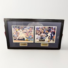 Milwaukee Brewers Framed Photo Plaque Signed Jonathan Lucroy And Yovani Gallardo