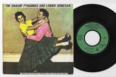 The SHAKIN' PYRAMIDS * L. DONEGAN * NEO ROCKABILLY REVIVAL 1981 FRANCE 7'' EP *