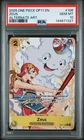 2025 One Piece Nami Zeus Alt Art #106 OP11 PSA 10 A Fist of Divine Speed