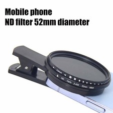 52mm Adjustable Polarizing Filter Kit for iPhone and For Android Devices