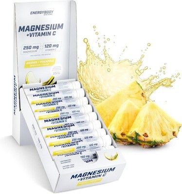 Energybody Systems Magnesium + Vitamin C Ampullen, 20 x 25 ml Ampullen