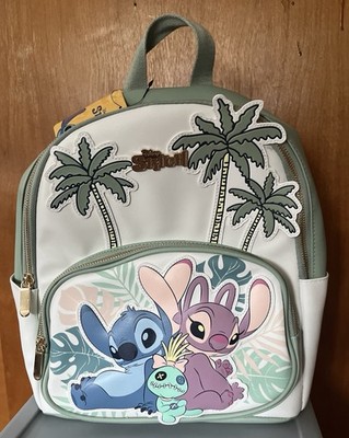 Bioworld Stitch & Angel With Scrump Backpack NWT
