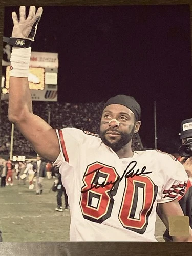 Jerry Rice Autographed Signed  ”49ers”  8x10 Photo,  COA . HOF