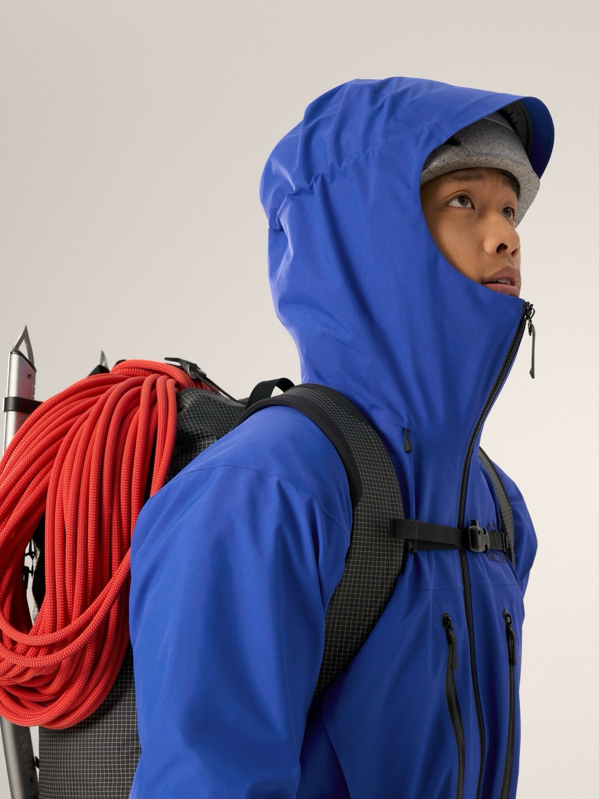 ARC'TERYX Arc’teryx Alpha SV Giacca Vitality Blu Uomo S Small Gore Tex Pro RECCO