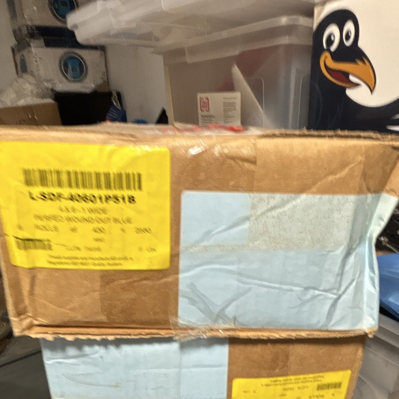 Large Roll of Blank Label Stock / Blank Label Paper Roll