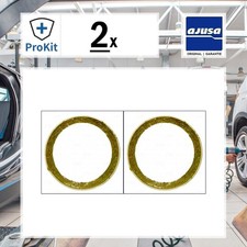 2x ORIGINAL® Ajusa Dichtring, Abgasrohr für VW TARO Toyota COROLLA VERSO S