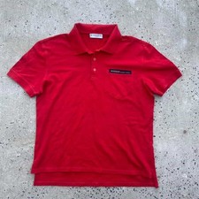 GIVENCHY Tape Logo Pocket Polo Shirt  & Red C...