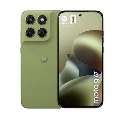 Motorola moto g67 256GB Smartphone Android 16.0 4 GB RAM Vert - Photo 1/4
