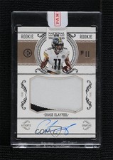 2020 National Treasures Crossover Rookie 45/99 Chase Claypool Patch Auto 3hd