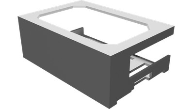Abnehmbare Wandhalterung für Raspberry Pi 3 - Canakit Case Halterung