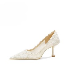 Wedding Shoes Bridal High Heels Banquet Single Shoes