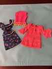 Vintage Mattel 1115 Talking Barbie Top, 1118 TNT PJ Dress & Pak 7204 Dress Lot