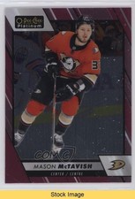 2023-24 O-Pee-Chee Platinum Matte Pink Mason McTavish #153 READ 1e7g