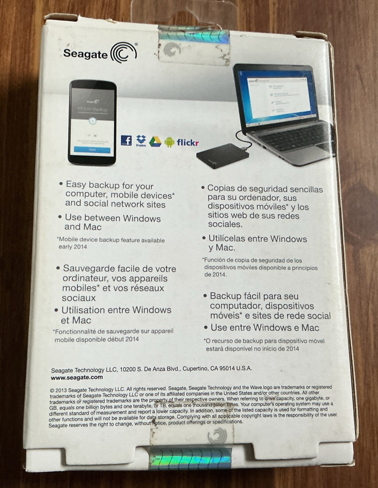 Seagate Backup Plus 1TB External Hard Drive – USB 3.0 New in Box! Great deal!