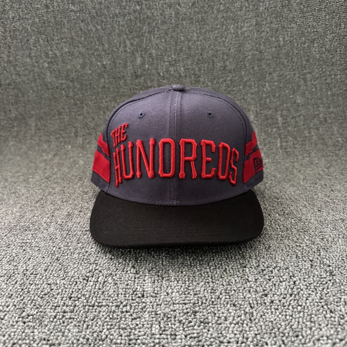 New Era The Hundreds Fitted Cap Purple Red 7 3/8