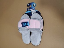 Isotoner Womens Memory Foam Slides Size 7.5-9