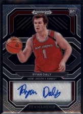 2021 Panini Prizm Draft Picks #CP-RDA Ryan Daly College Penmanship Prizms Silver