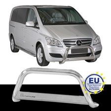 Personenschutzbügel EDELSTAHL passend für MERCEDES VITO VIANO 2010 bis 2014
