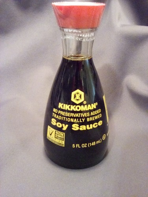 #ad Kikkoman 5 fl. Oz Traditionally Brewed Soy Sauce Refillable Restaurant Dispenser $11.99