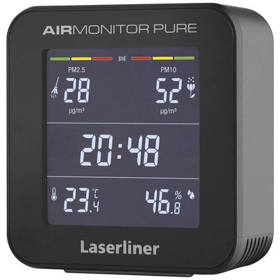 Feinstaub-Messgerät Laserliner AirMonitor Pure Feinstaub, Temperatur,