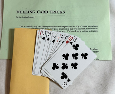 Dueling Card Tricks by Jon Racherbaumer - Packet Trick Card Magic, Vintage
