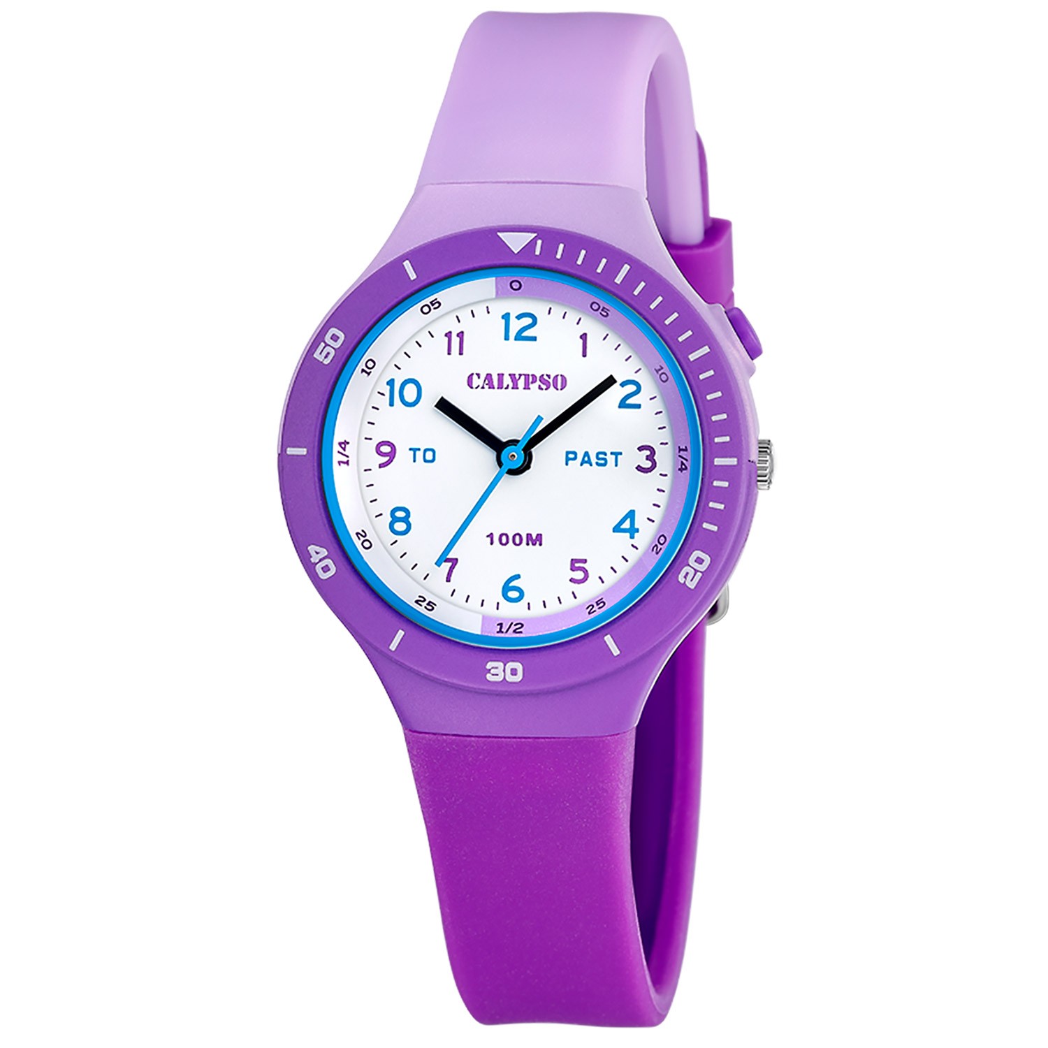 Calypso Kids Quartz Bracelet Watch Purple 10 Bar K5882/2 - Image 2