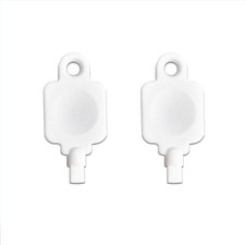   2Pcs  50413 Toilet Tissue Paper Dispenser Key for Select Cintas  White