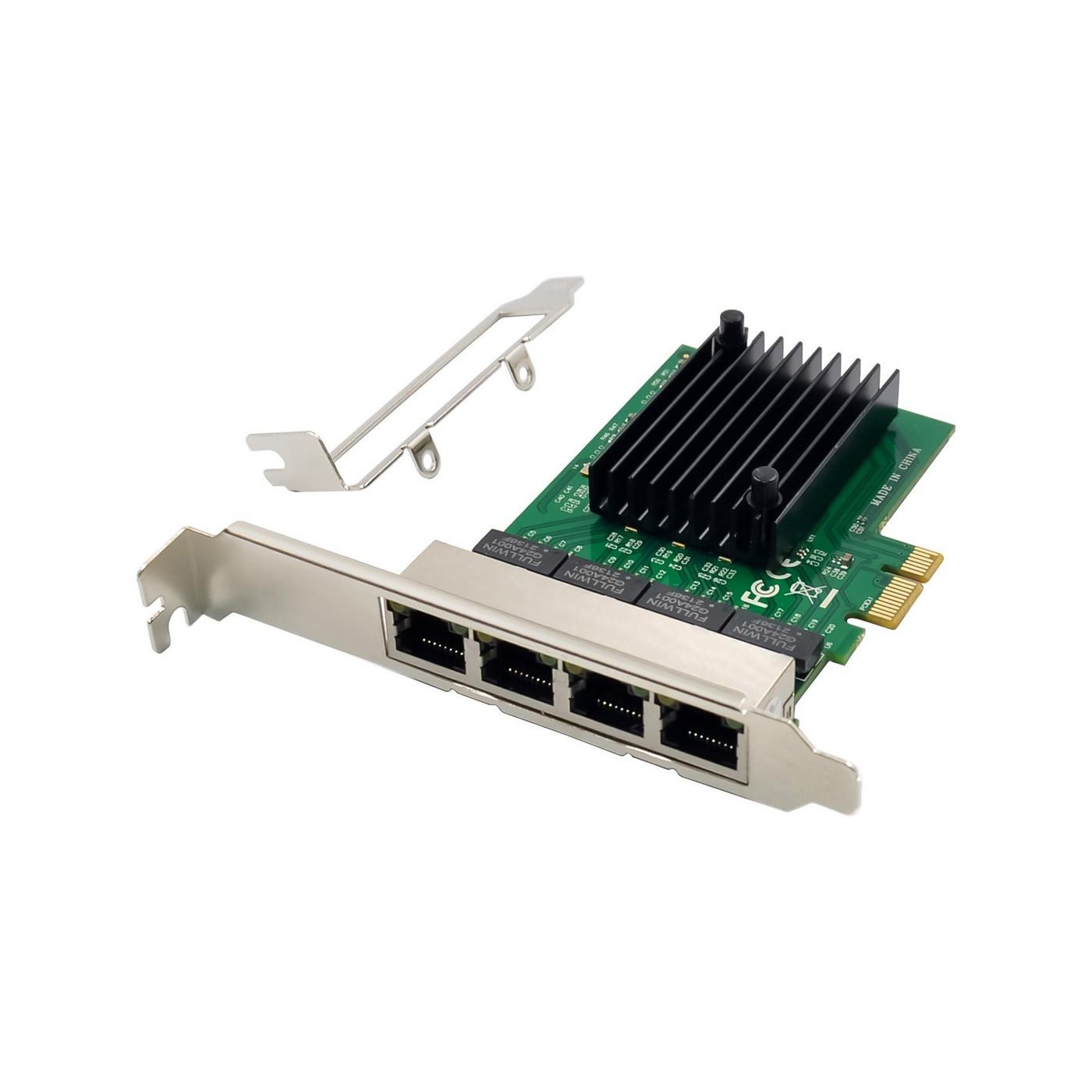 MicroConnect MC-PCIEX1-RTL8111F-Q Network Card PCIe x1 RTL8111F