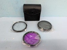 ULTIMAXX Professional 3 Piece Multi Coated HD Camera Lens Filter Kit 55mm