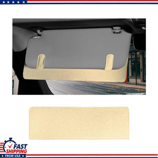 Universal Car Sun Visor Extender Leather Clip-on Anti-glare Shade Acolor Beige Universal Car Sun Visor Extender Leather Clip-on Anti-glare Shade Acolor Beige