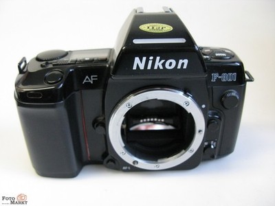 Nikon F-801 AF Autofocus SLR-Kamera Gehäuse black body Spiegelreflex