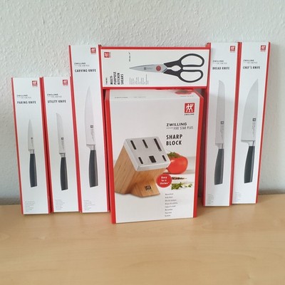 Zwilling Five Star Plus Selbstschärfender Messerblock samt Zubehör