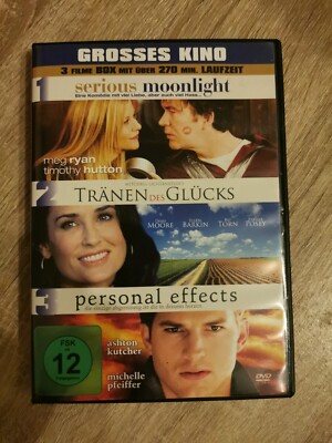 3 Filme Box: Serious Moonlight * Tränen des Glücks * Personal Effects