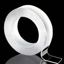 Nano Strong Clear Double Sided Grip Tape Traceless Removable Washable Adhesive