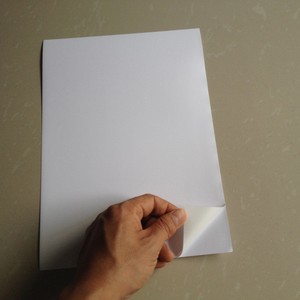 white sticker paper for printer