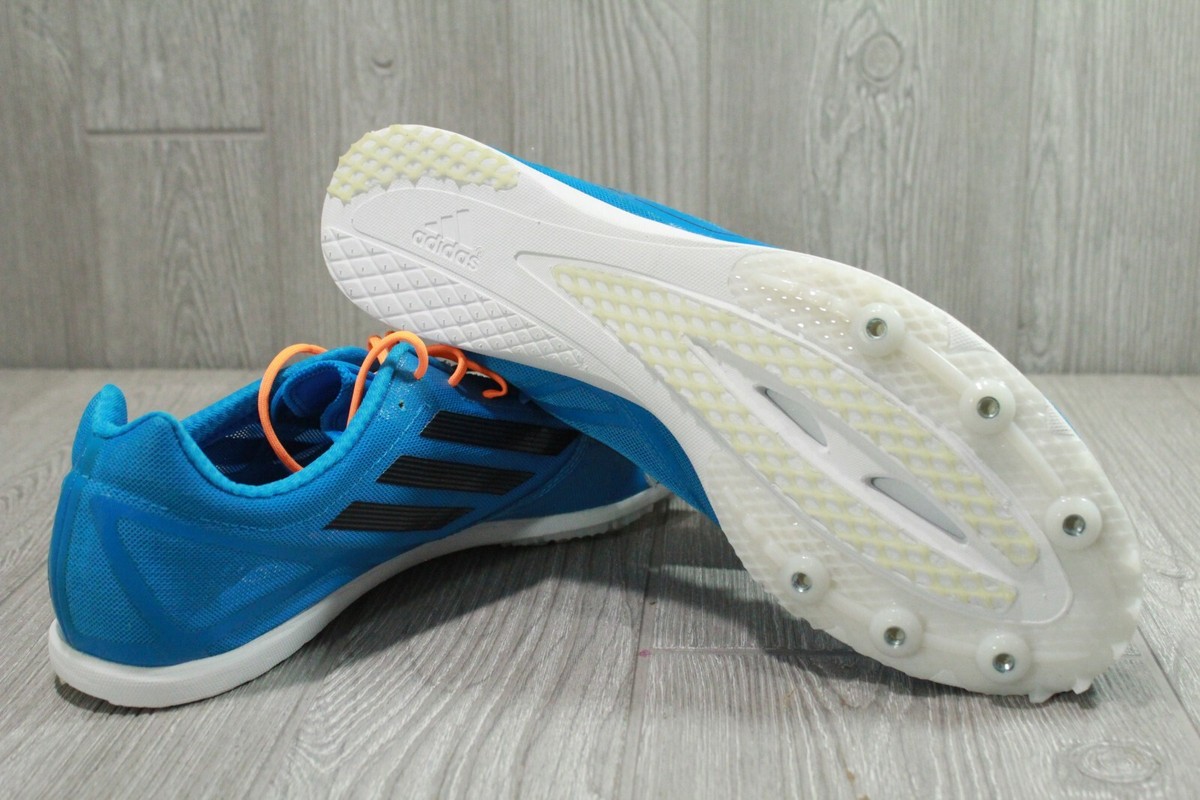 Adidas Mens Adizero Avanti 2.0 Track Spikes Blue D67173 Low Top