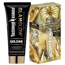 GLAMGLOW Gravitymud Firming Treatment Mask Power Rangers GOLDAR Gold 1 oz