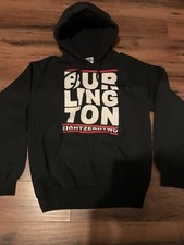 Mens Burlington Vermont 802 Grapic Hoodie