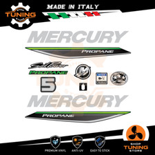 Kit Adesivi Motore Marino Fuoribordo Mercury 5 cv Four Stroke Sail Power Propane